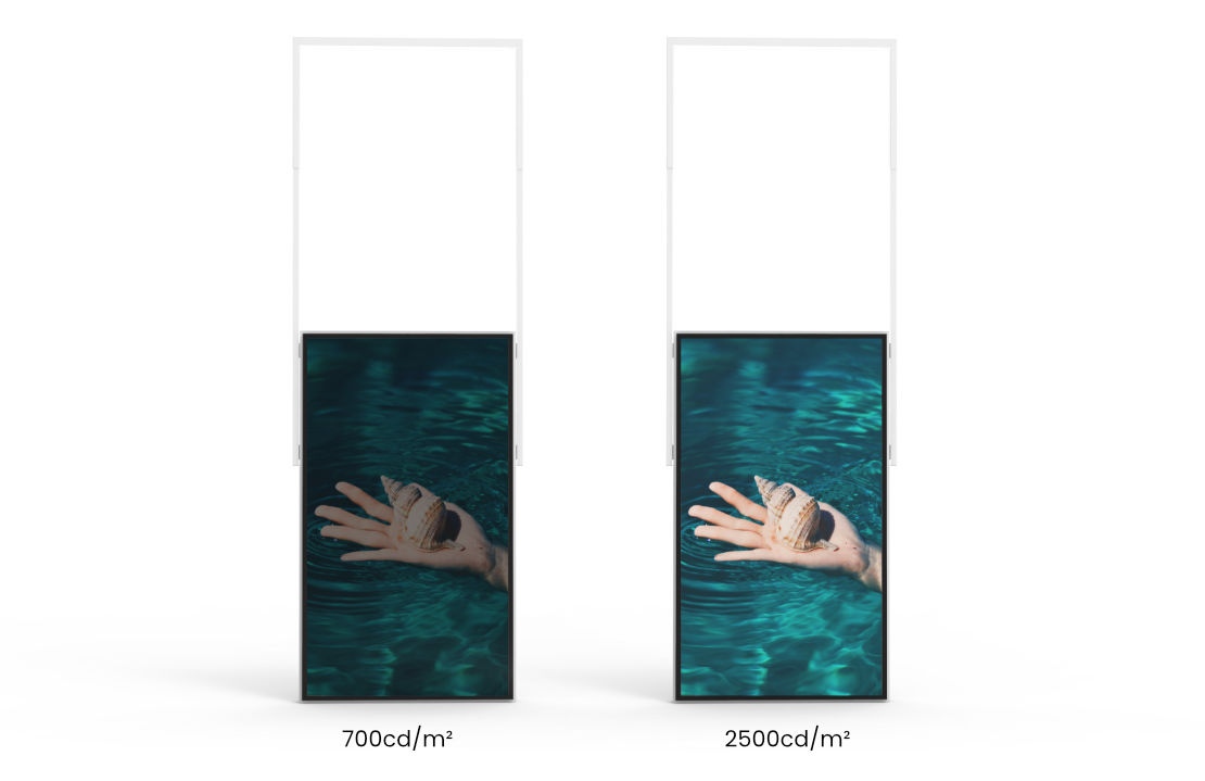 Double sided high Brightness Hanging Display (2)